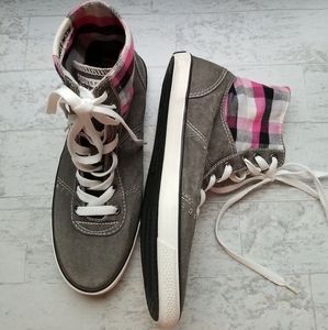 COPY - Converse All Star Taylor Chuck Pink Plaid …